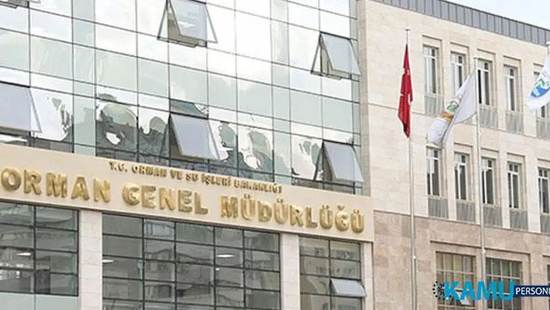 Orman Genel Müdürlüğü (OGM) 380 Mühendis, 358 Tekniker, 5 Mimar ve 4 Mütercim Kadrosu İçin Unvan Değişikliği Sınavı Açtı