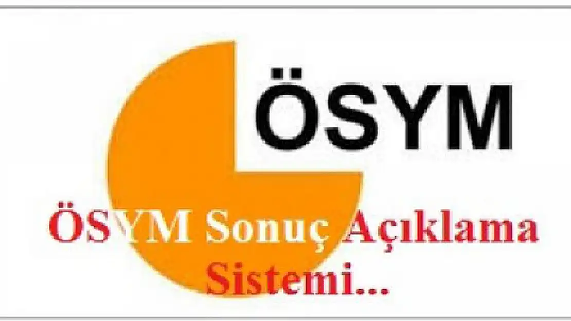 ÖSYM'den son dakika açıklaması! Sonuçlar açıklandı! Kimlik numaranızla hemen bakın