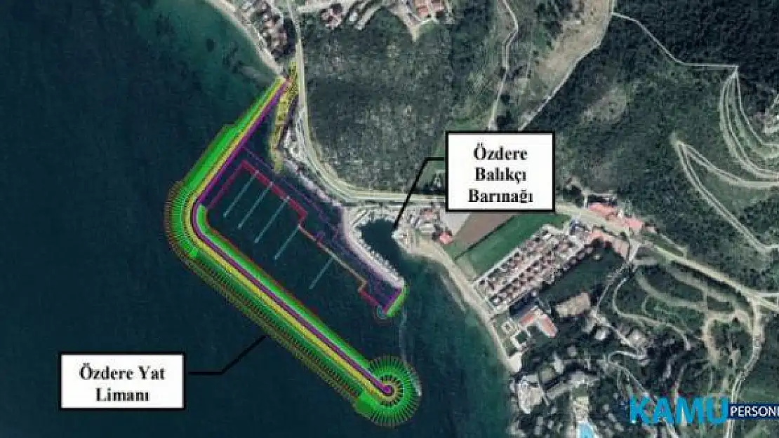 Özdere Yat Limanı Projesi'nin yapımı için ÇED süreci başladı