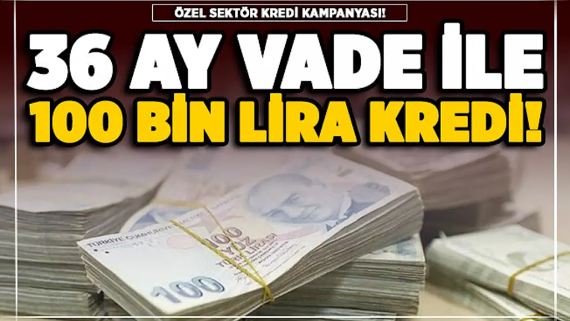Özelde çalışanlara 100 bin lira nakit! Halkbank özel sektör kredi başvurusu