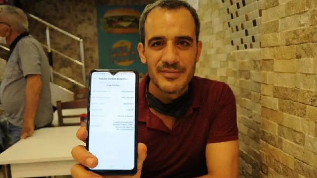 Pandemi yardımı kapsamında 2 çocuklu adamın hesabına 1 liralık gıda yardımı yatırıldı!