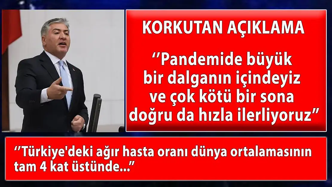 Pandemide büyük bir dalganın içindeyiz!