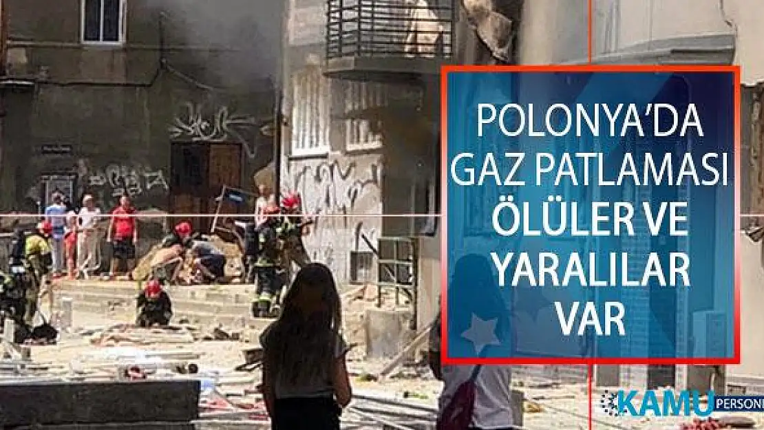 Polonya Bytom Şehrinde Gaz Patlaması! 3 Kişi Öldü, 4 Kişi Yaralandı