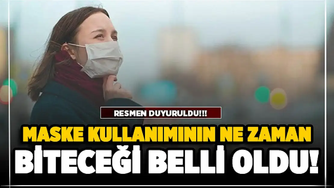 Prof. Dr. Mehmet Ceyhan maske kullanımının ne zaman biteceğini açıkladı