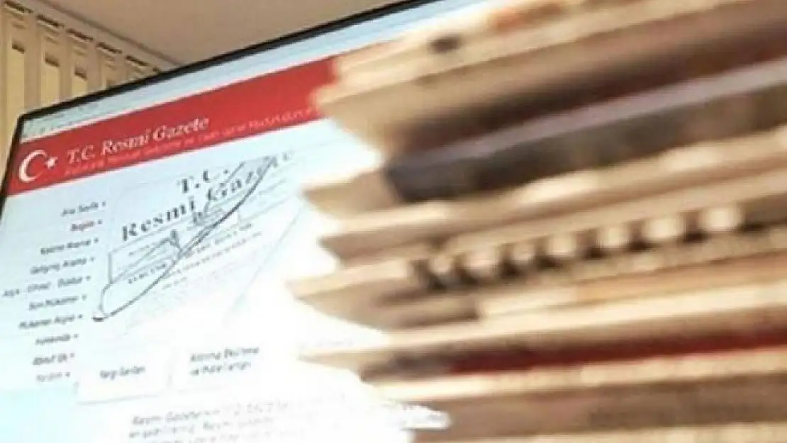 Resmi Gazete'de Yayımlandı: Çok Önemli Vergi Kararı