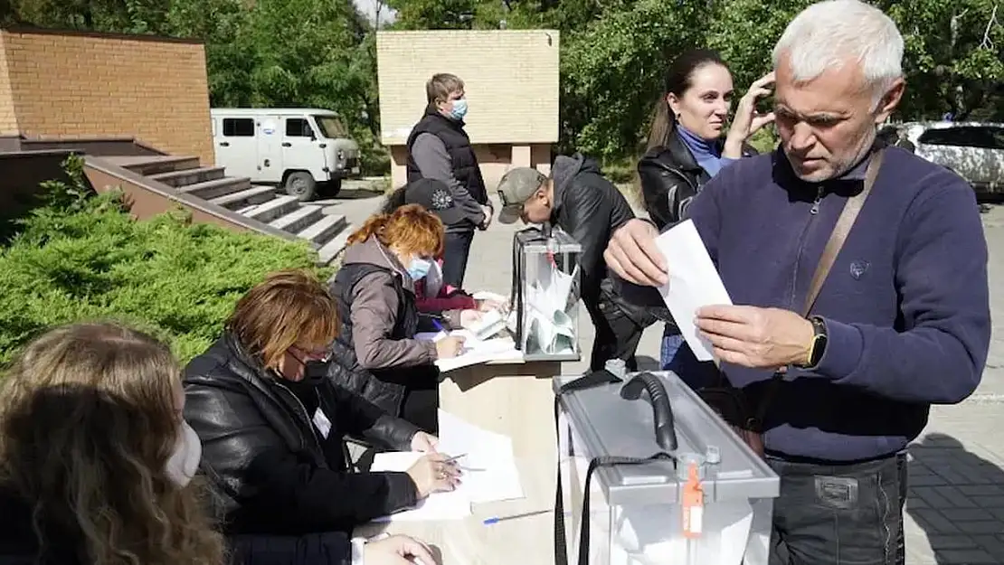 Rusya, Ukrayna'nın işgal edilen bölgelerinde seçimler düzenliyor