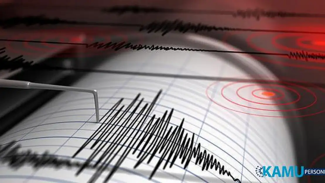 Son dakika Elazığ'da 3.7 büyüklüğünde deprem