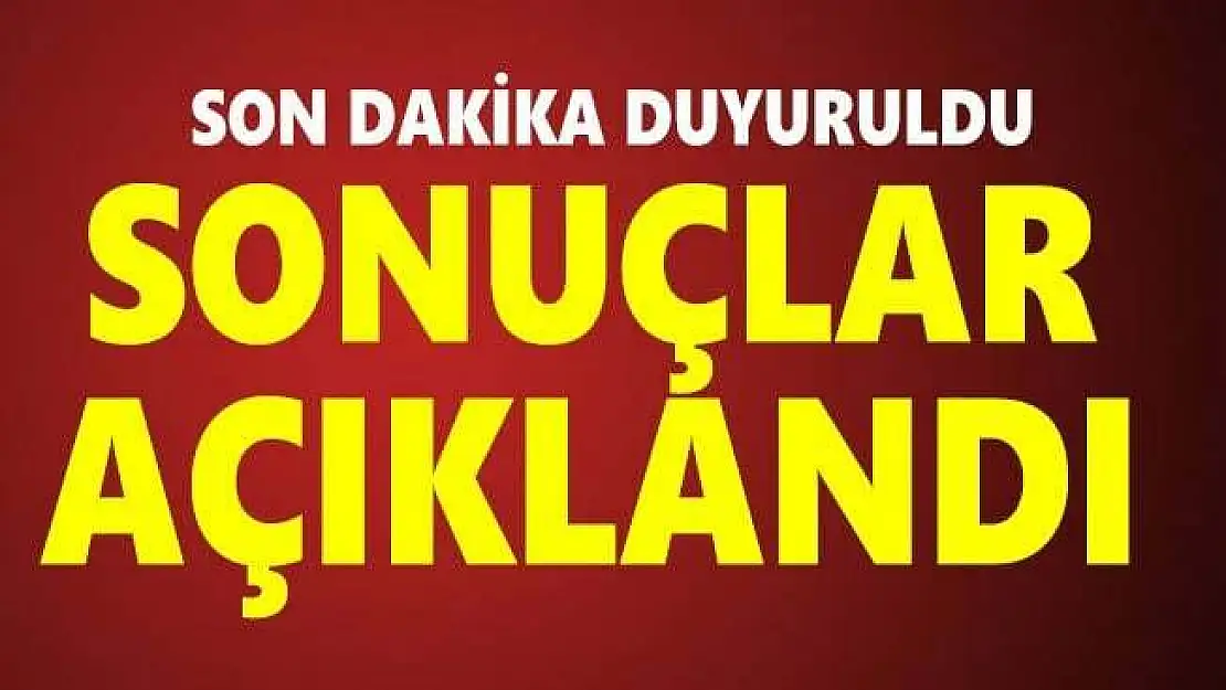 Son dakika KPSS yerleştirme sonuçları açıklandı! KPSS sonuçları sorgulama 2021