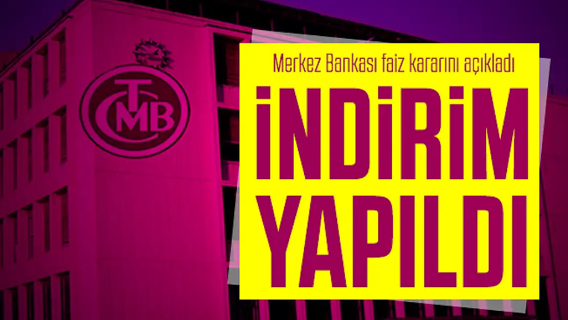 Son dakika Merkez Bankası faiz kararını açıkladı