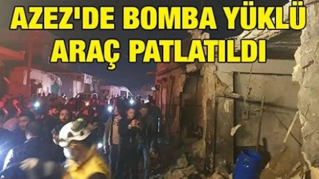 Son dakika! Türkiye sınırında bomba yüklü araç patladı!