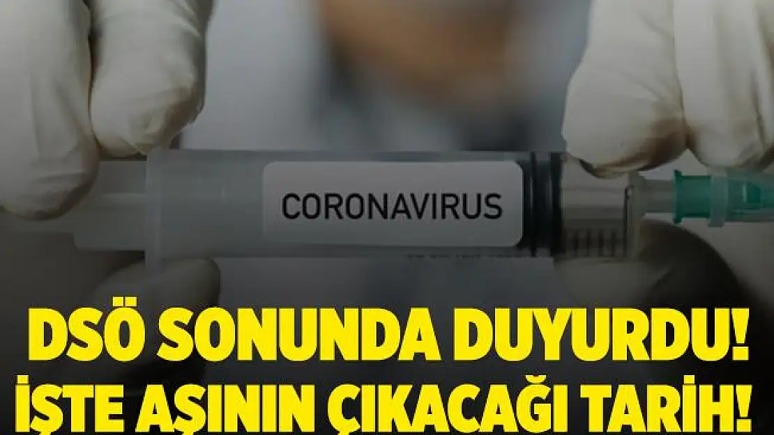 Sonunda beklenen aşı açıklaması geldi! DSÖ aşı için tarih verdi!