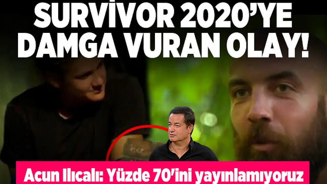 Survivor 2020'ye damga vuran Sercan ve Nisa olayı! Acun Ilıcalı: Yüzde 70'ini yayınlamıyoruz