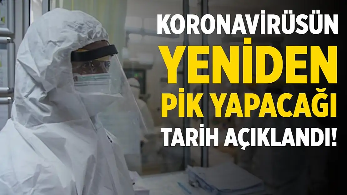 Tedbirinizi alın! Koronavirüsün yeniden pik yapacağı tarih açıklandı!