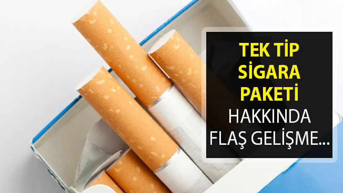 Tek Tip Sigara Paketleri Nasıl Olacak?- Tek Tip Sigara Paketi Hakkında Yeni Açıklama
