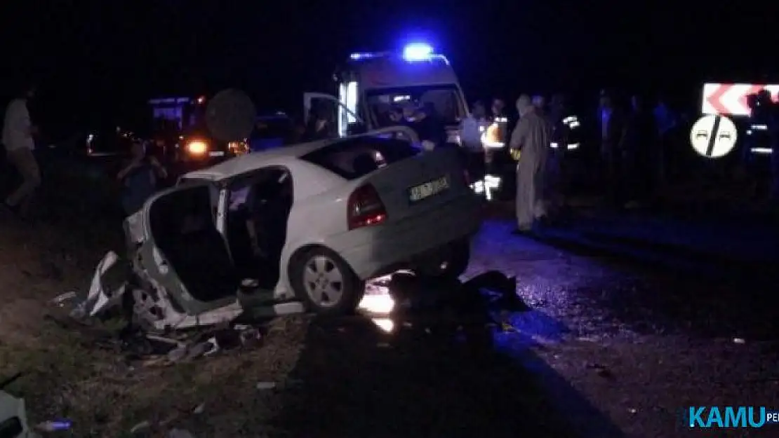 Tokat'ta trafik kazası geçiren 2 polis memuru hayatını kaybetti!