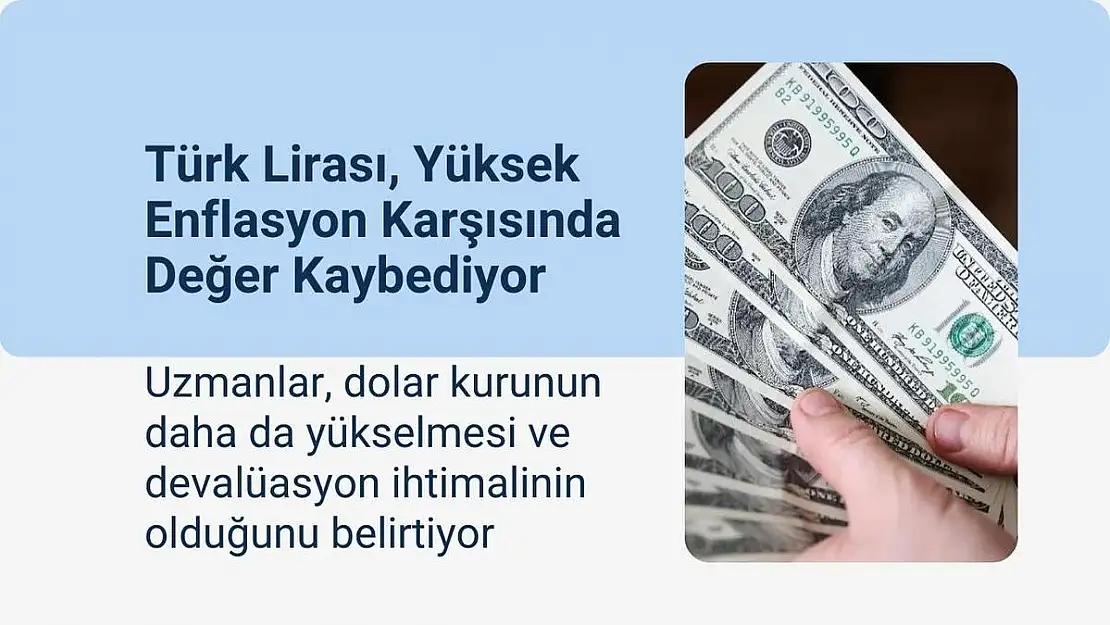 Türk Lirası, Yüksek Enflasyon Karşısında Değer Kaybediyor