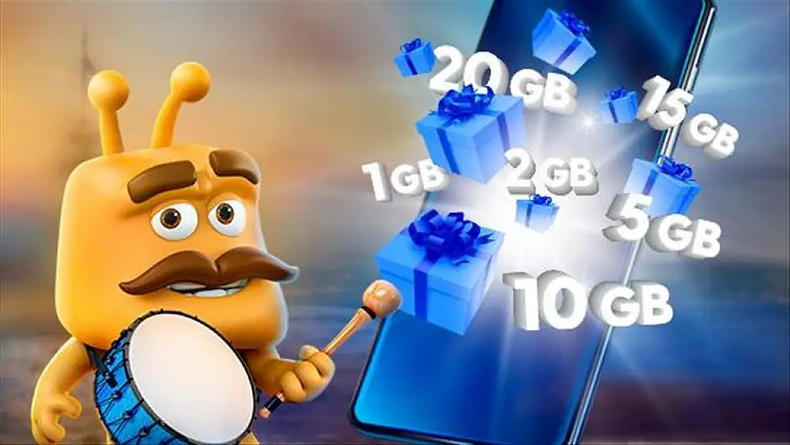 Turkcell 'tık diye' aylık 2 GB cepten internet hediye kampanyasını duyurdu!