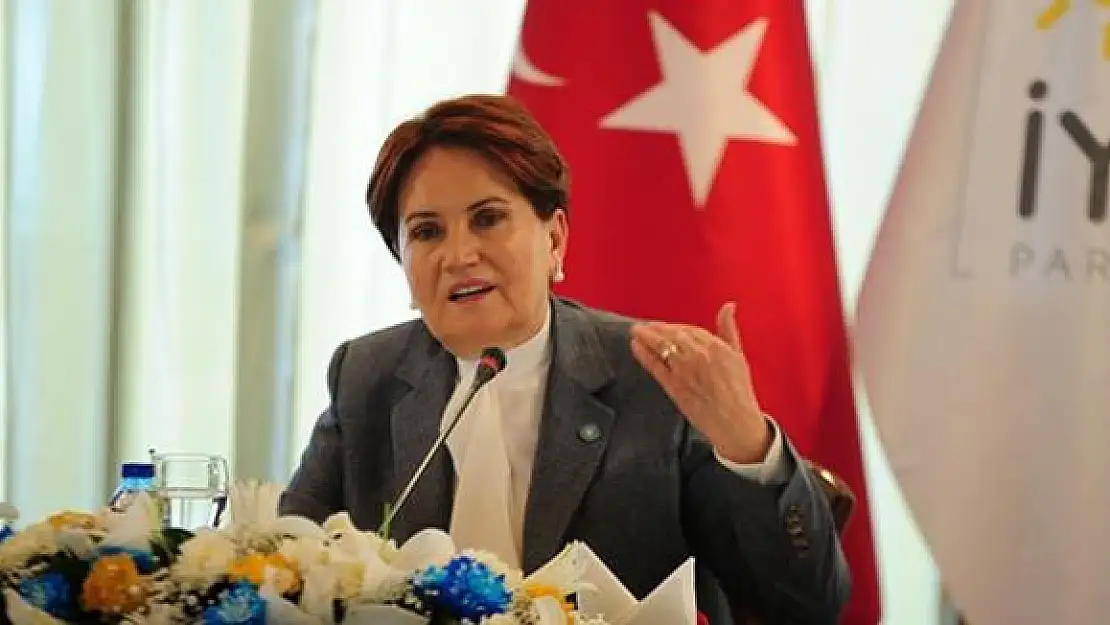 Ümit Özdağ'ın açıklamaları hakkında İYİ Parti Lideri Akşener'den flaş yorum