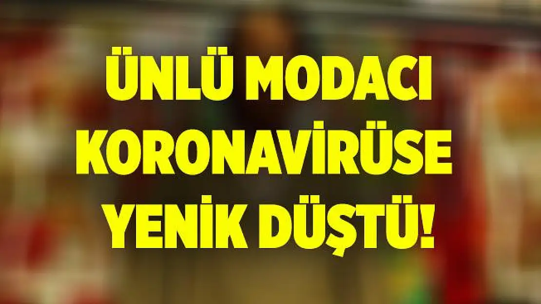 Ünlü Japon modacısı Kenzo koronavirüse yenik düştü!