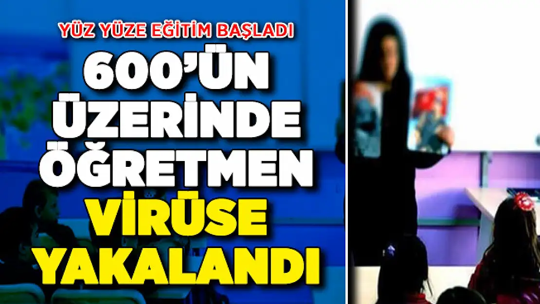 Yüz Yüze Eğitim Başlamışken 600'ün Üzerinde Eğitimci ve Öğretmen'in Covid-19'a Yakalandığı Duyuruldu