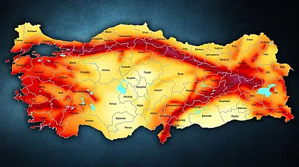 AFAD Türkiye'nin Deprem Risk Haritasını Güncelledi: İşte En Az ve En Fazla Riskli İller
