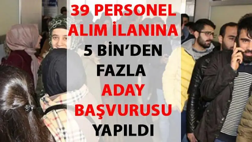 Batman İl Sağlık Müdürlüğü sözleşmeli personel alım ilanına rekor başvuru