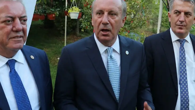 Muharrem İnce'den erken seçim açıklaması!
