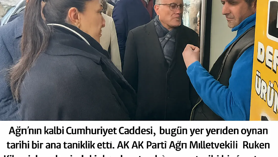 Kilerci, Halktan korkanlara inat, halkın tam kalbinde! Esnafla omuz omuza, dertle dertlenen, sevinçle sevinen gerçek vekil!
