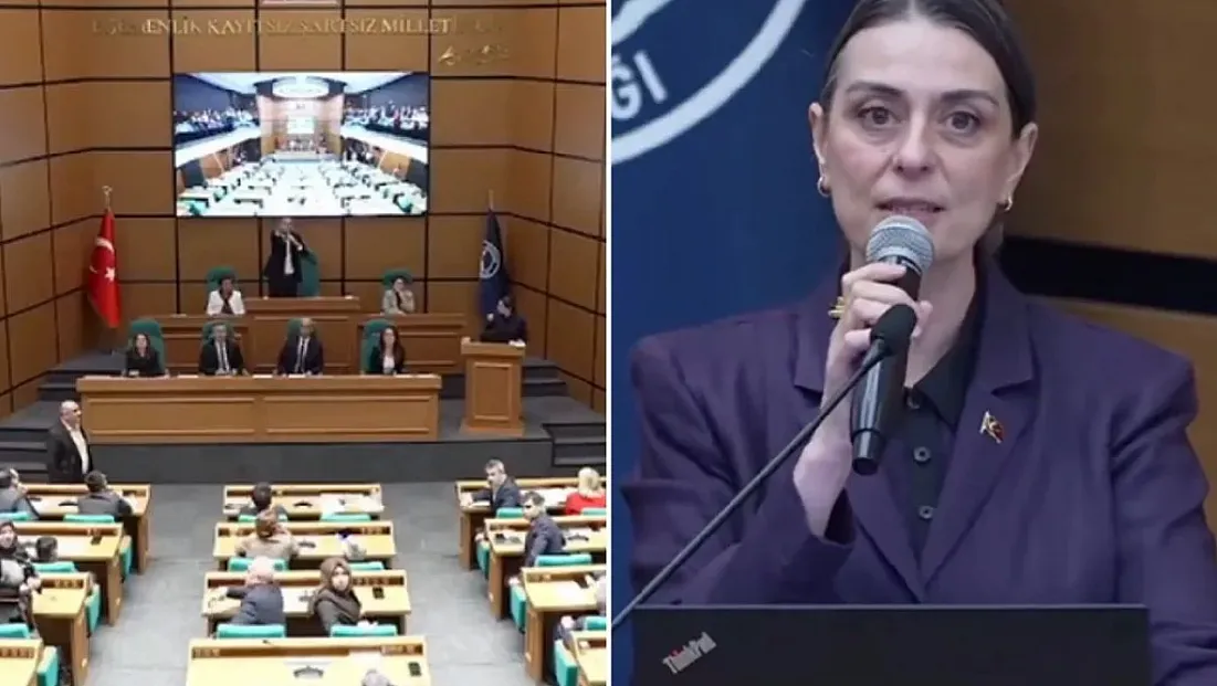 Üsküdar Meclisi'nde Slogan Düellosu: Sinem Dedetaş'tan Ezber Bozan 