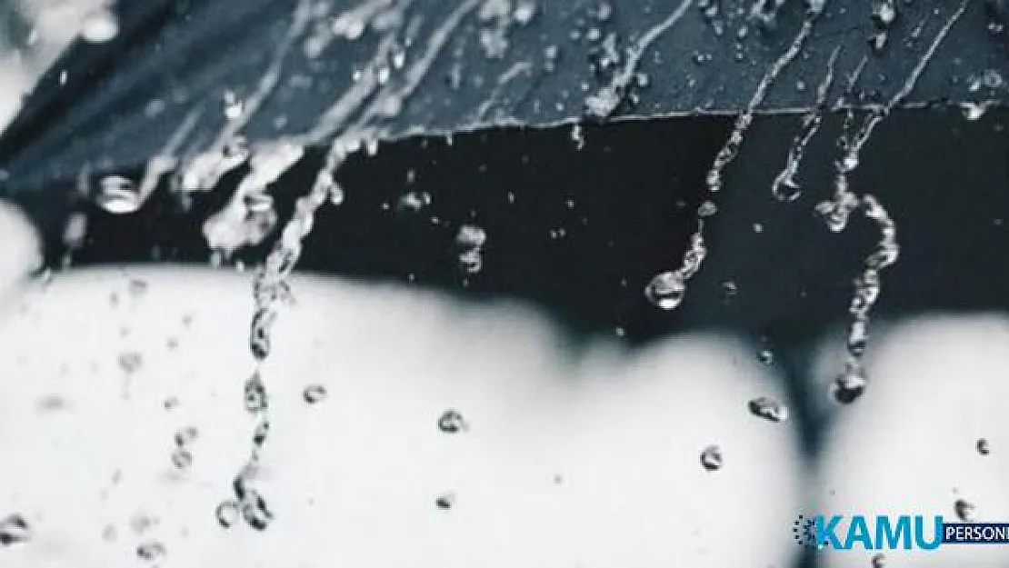 08 Eylül Pazar Günü için meteorolojiden sağanak yağış uyarısı