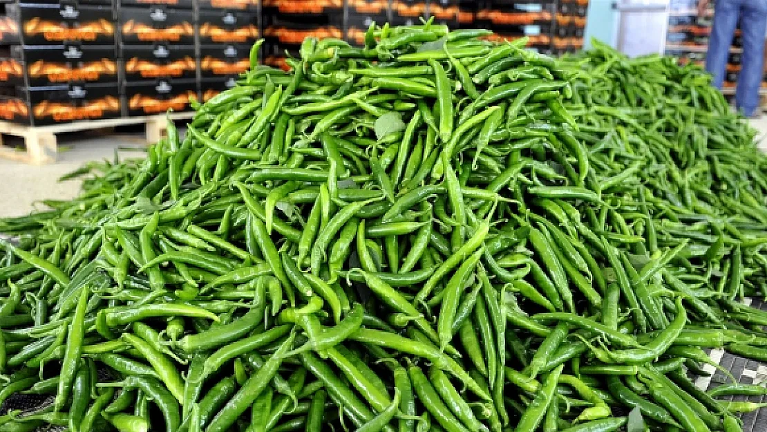 1 kg sivri biber alırken 2 kere düşünün! Fiyatı gören tezgahlardan koşarak uzaklaştı!