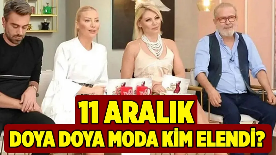 11 Aralık Doya Doya Moda kim elendi? Doya Doya Moda kim kolye aldı?