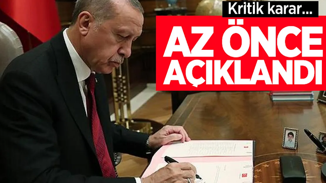 11 Şubat 2021 Perşembe Resmi Gazete yayımlandı! Kritik karar az önce açıklandı!