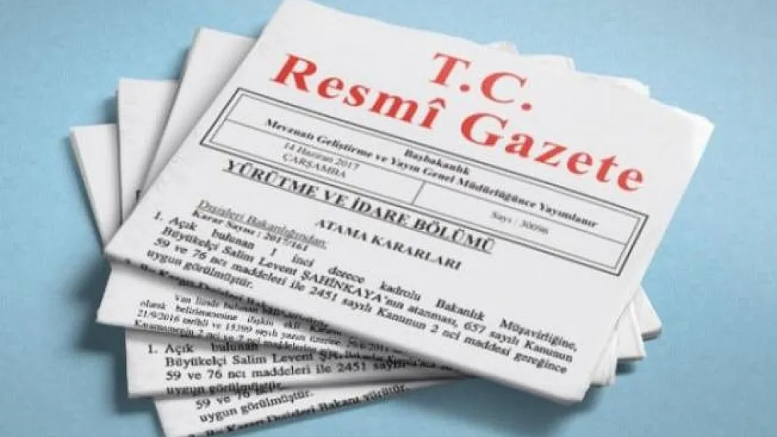 13 Mart 2019 Tarihli Resmi Gazete Yayımlandı- Resmi Gazete'de Neler Var?