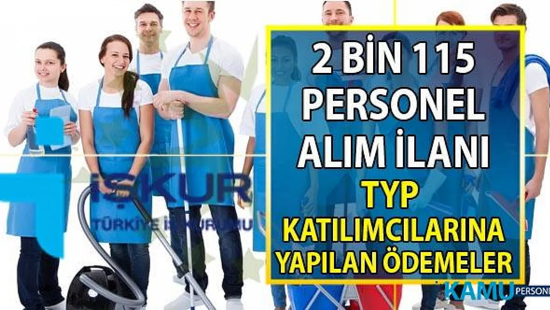 14-30 Eylül İŞKUR Temizlik iş ilanları! Okullara, Kamuya ve Kurumsal şirketlere toplam 2 bin 115 temizlik personeli alımı yapılacak!