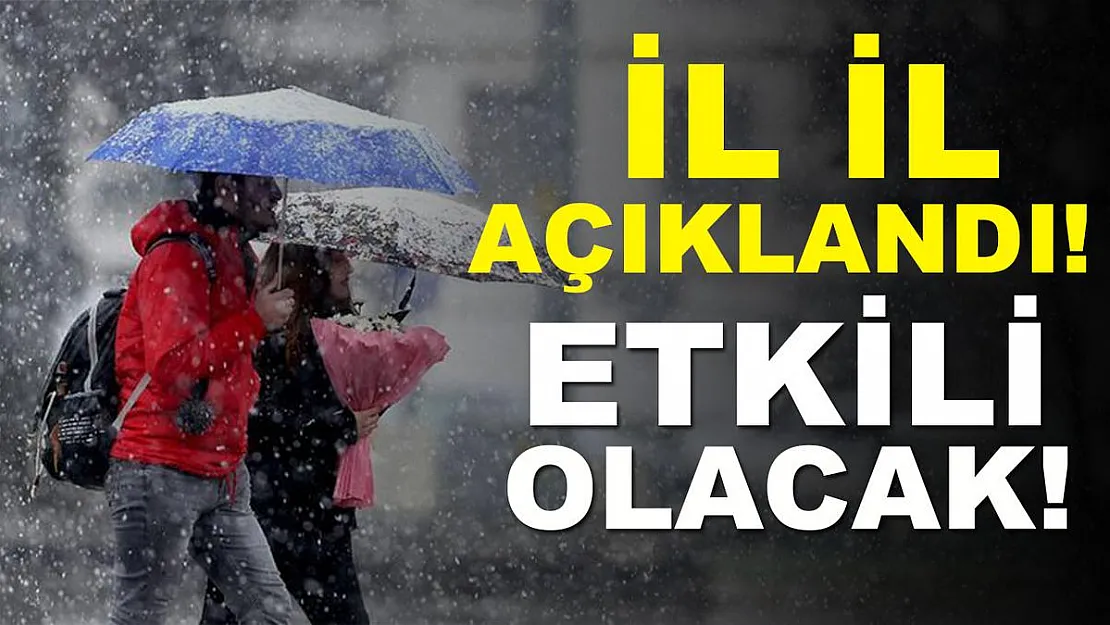 14 Ocak hava durumu nasıl olacak? İl il hava durumu tahminleri açıklandı!