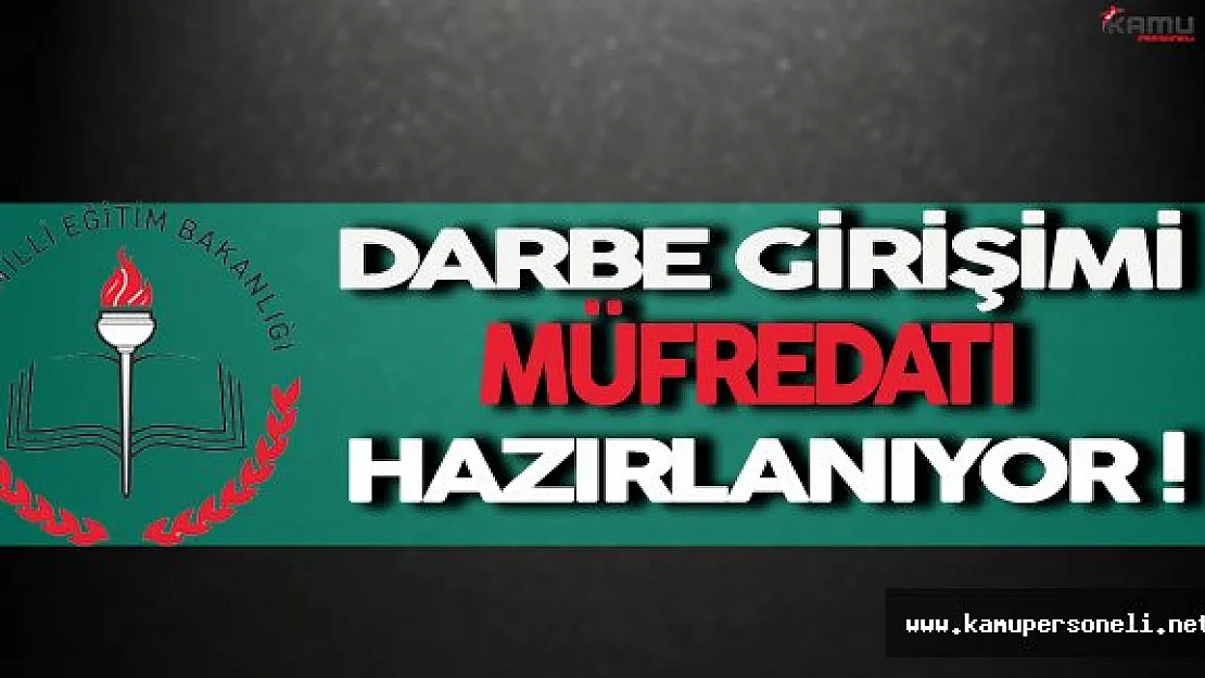 15 Temmuz Darbe Girişimi Müfredatı Hazırlanıyor