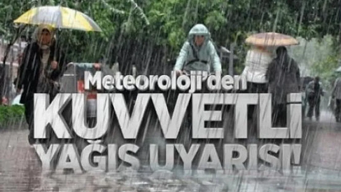 17 il için kuvvetli sağanak yağış uyarısı! 14 Eylül illere göre hava durumu ve günün en yüksek hava sıcaklığı