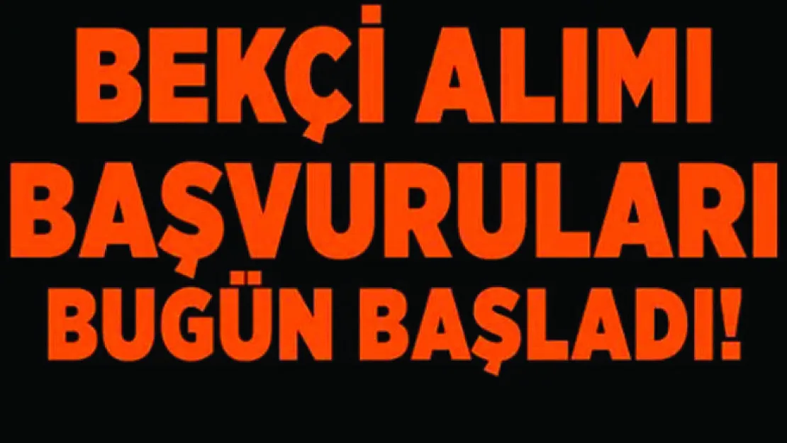 Yüksek maaş verilecek! Çarşı ve mahalle bekçi alımları başladı! Vardiyalı çalışabilecekler işe alınacak
