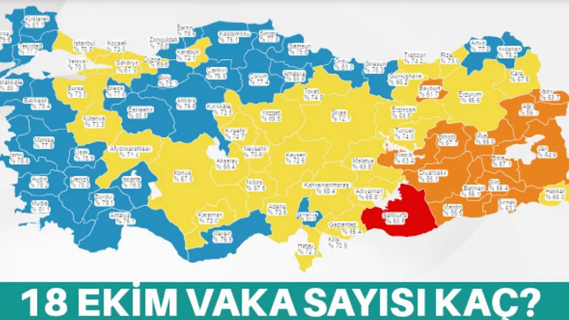 18 Ekim güncel koronavirüs tablosu! Koronavirüs tablosunda son durum!