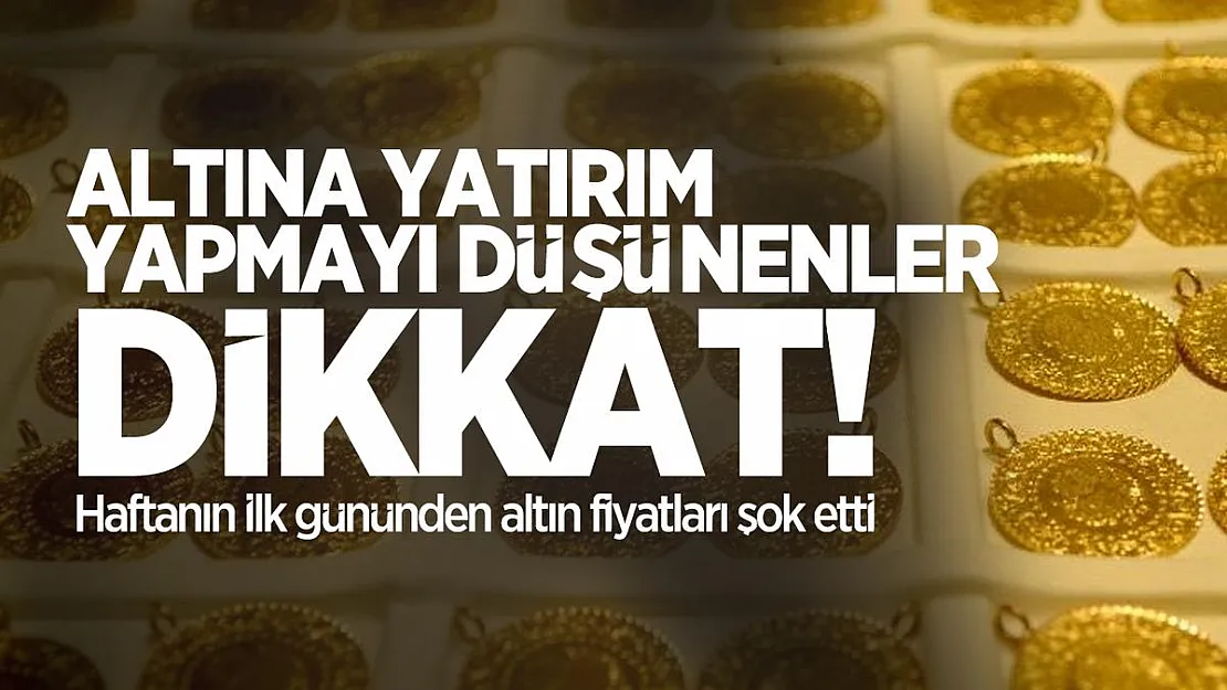 18 Ocak altın fiyatları! Gram altın fiyatı, çeyrek altın fiyatı ve cumhuriyet altın fiyatı