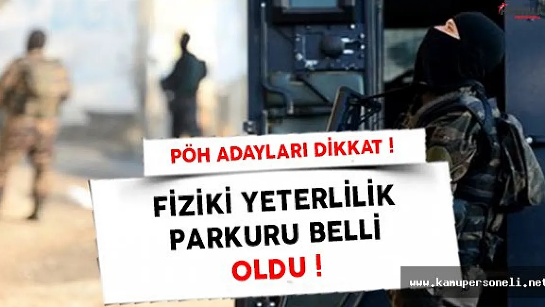 19. Dönem POMEM (10 Bin Özel Harekat Branşı) Fiziki Yeterlilik Sınav Talimatı ve Parkuru Açıklandı