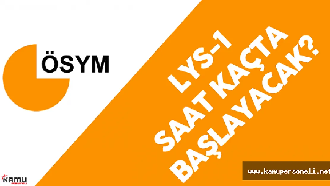 19 Haziran 2016 LYS-1 Matematik Testi Saat Kaçta Başlıyor?