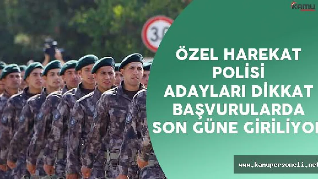 19.POMEM Özel Harekat Polisi Başvuruları e-Devlet Üzerinden Devam !