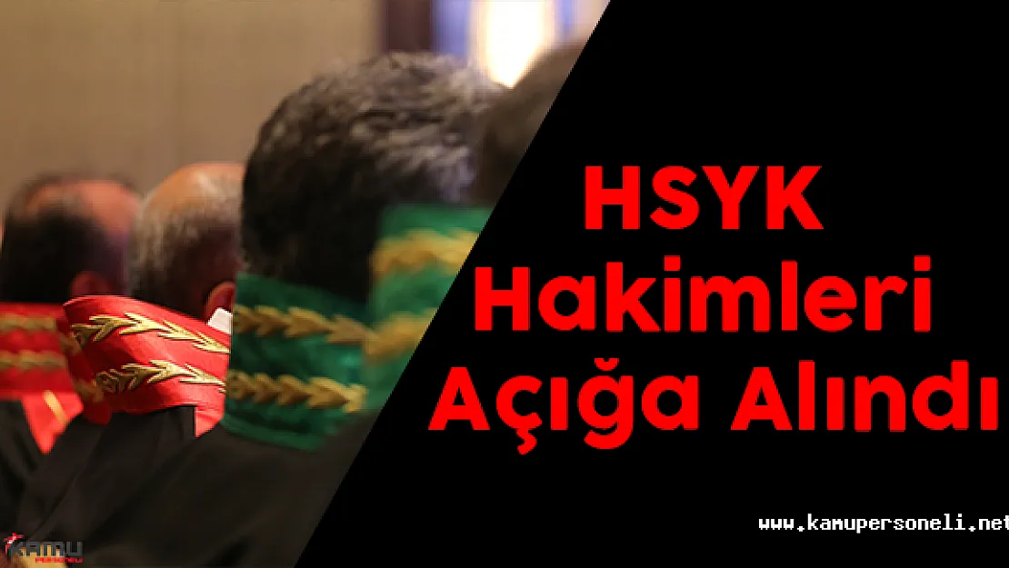 2.745 Hakim Açığa Alındı