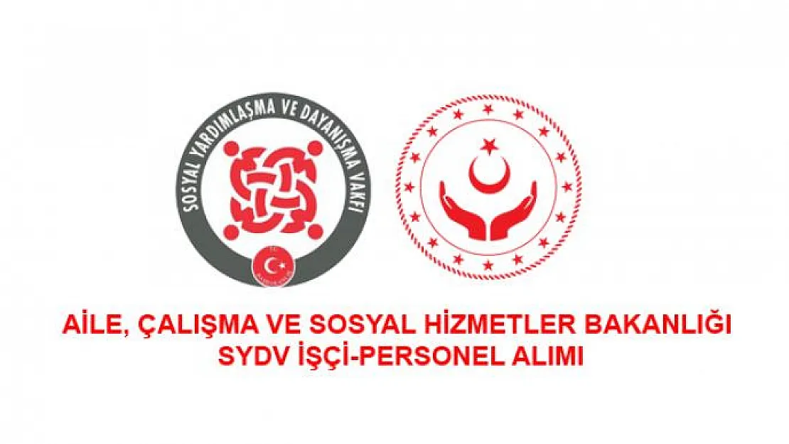 2 ilde SYDV 'de çalışacak Sosyal Yardım ve İnceleme Görevlisi aranıyor! SYDV ilan başvurusu için yarın son gün!