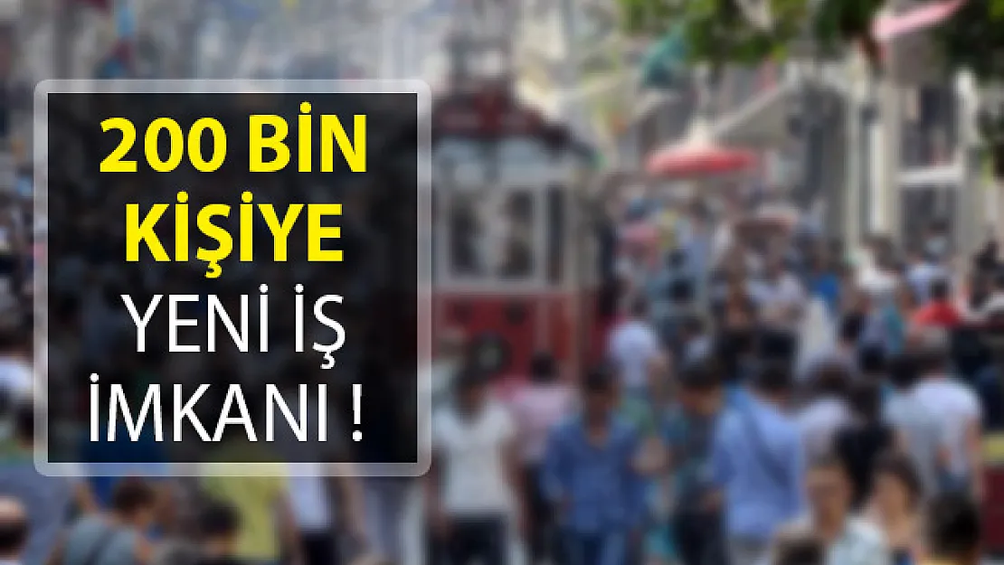 200 Bin Kişiye Yeni İş İmkanı! Cumhurbaşkanı Erdoğan Açıkladı