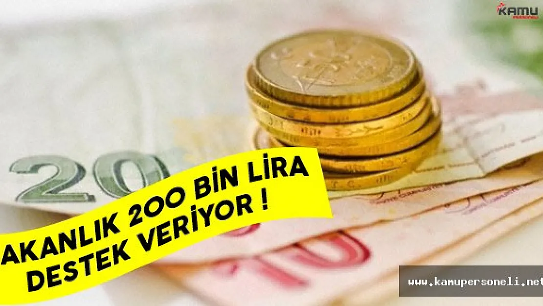 200 bin liralık hibe desteği başvuruları devam ediyor