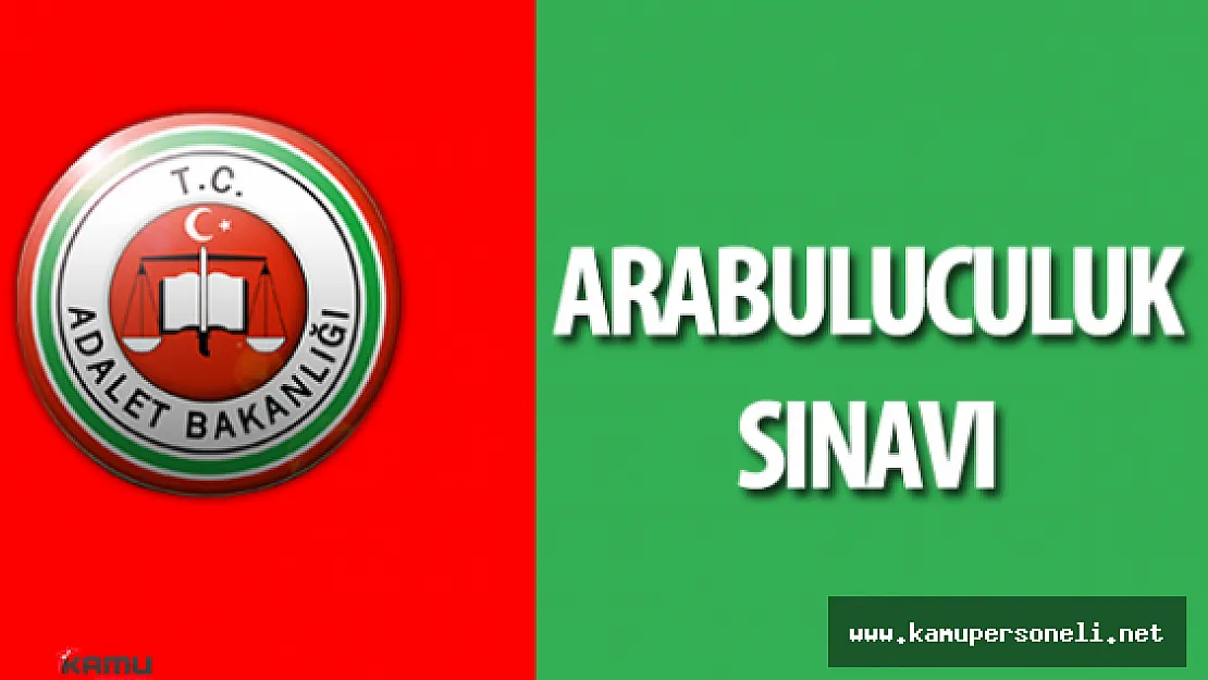 2016 Adalet Bakanlığı Arabuluculuk Sınavına Girecekler Dikkat