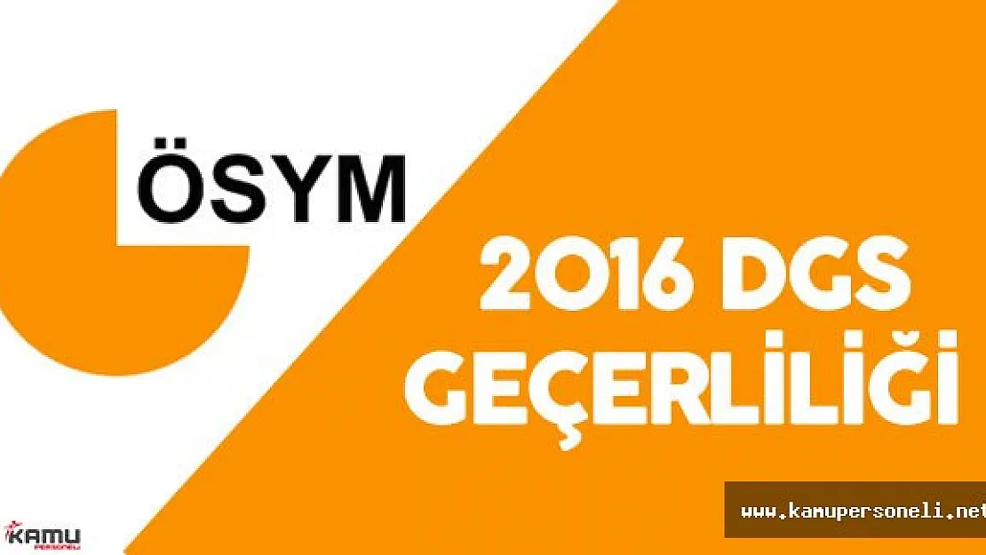 2016 DGS Geçerliliği Ne Kadar? 2016 DGS Başvuruları Hangi Banka Atm'lerinden Yapılabilir?